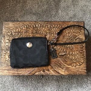 COACH wristlet